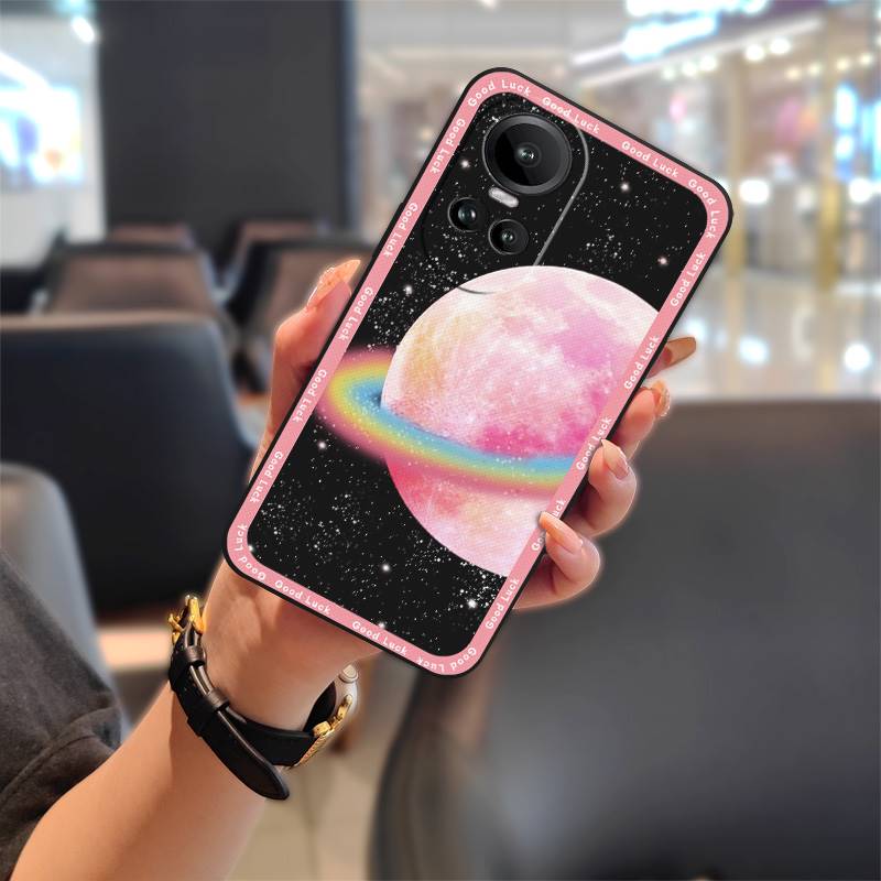 Cute TPU Phone Case For OPPO Reno10 Global/Reno10 Pro Global Anti-dust Protective Anti-knock Graffiti Soft Case Durable