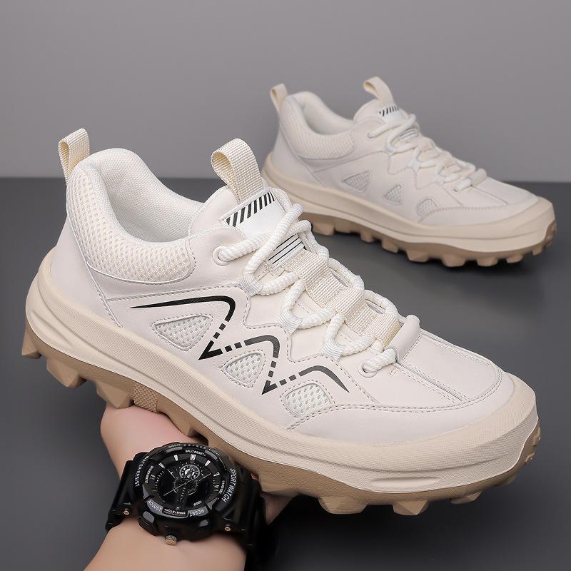 Men's Shoes 2025 New Trend Heightened Platform Breathable Casual Shoes Men's Running Outdoor Hiking Mountaineering Sports Shoes