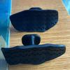 1 Pair Anti-Slip Silicone Workout Grips Men Women Hand Palm Protection Lifting Deadlift Pull-Up Grippers Gym Training Exercise Fingerless
