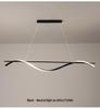 Nordic Modern LED Chandelier: Irregular Creative Lighting for Dining, Living Room, or Bar.
