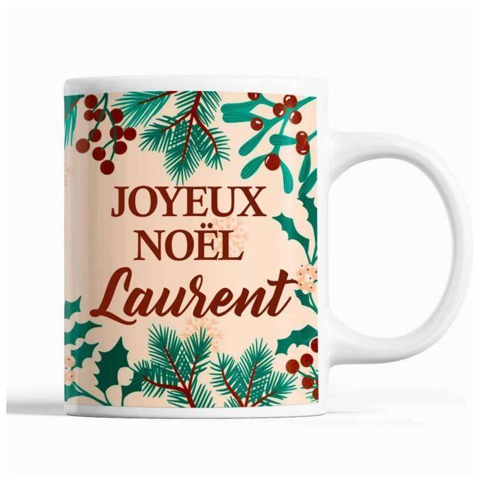 Mug - Noël Laurent - Beige - 325 Ml - Dishwasher and Microwave Safe