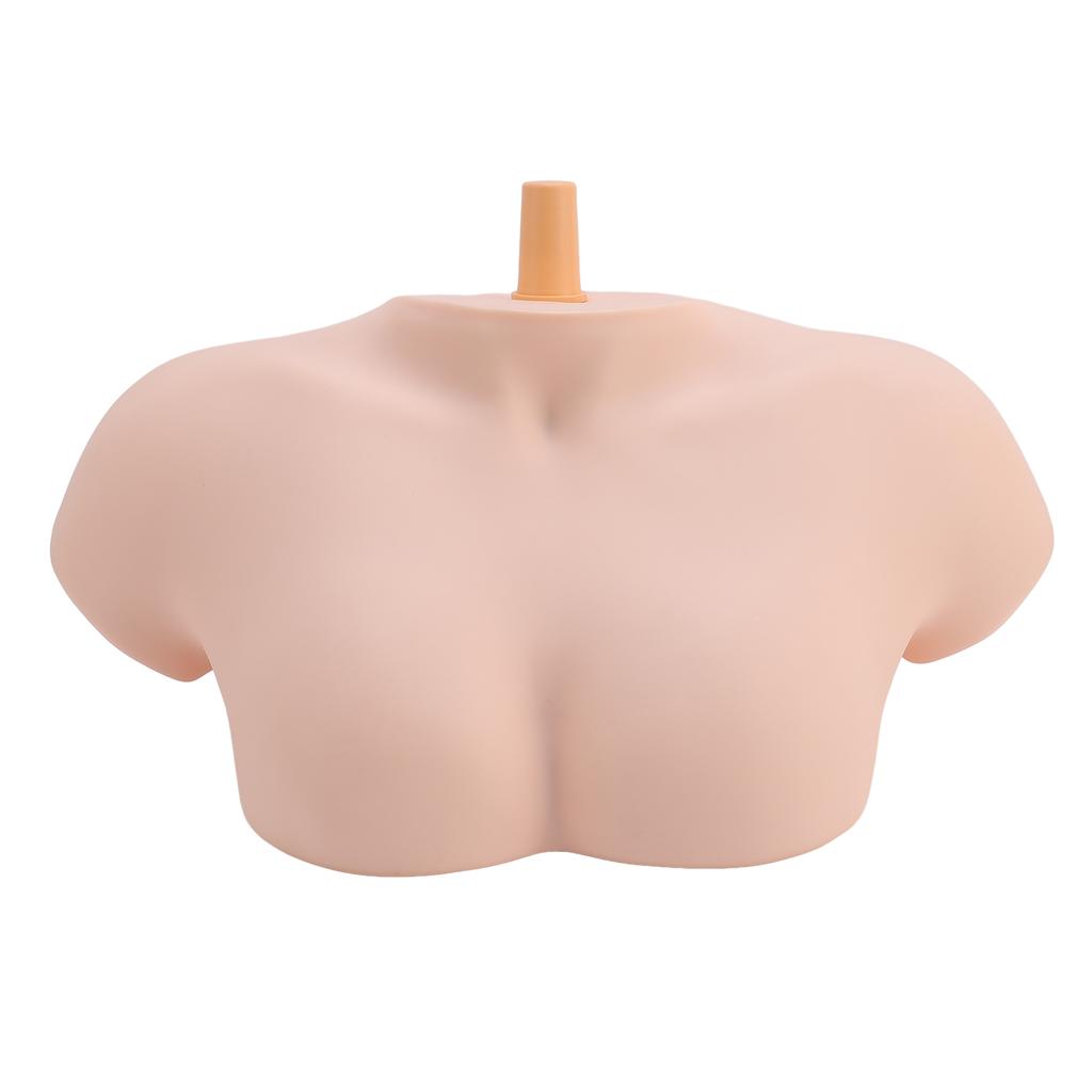 Female Shoulder Model for Hairdressing Training Mannequin Head Support Stand Hairdressing Doll Head