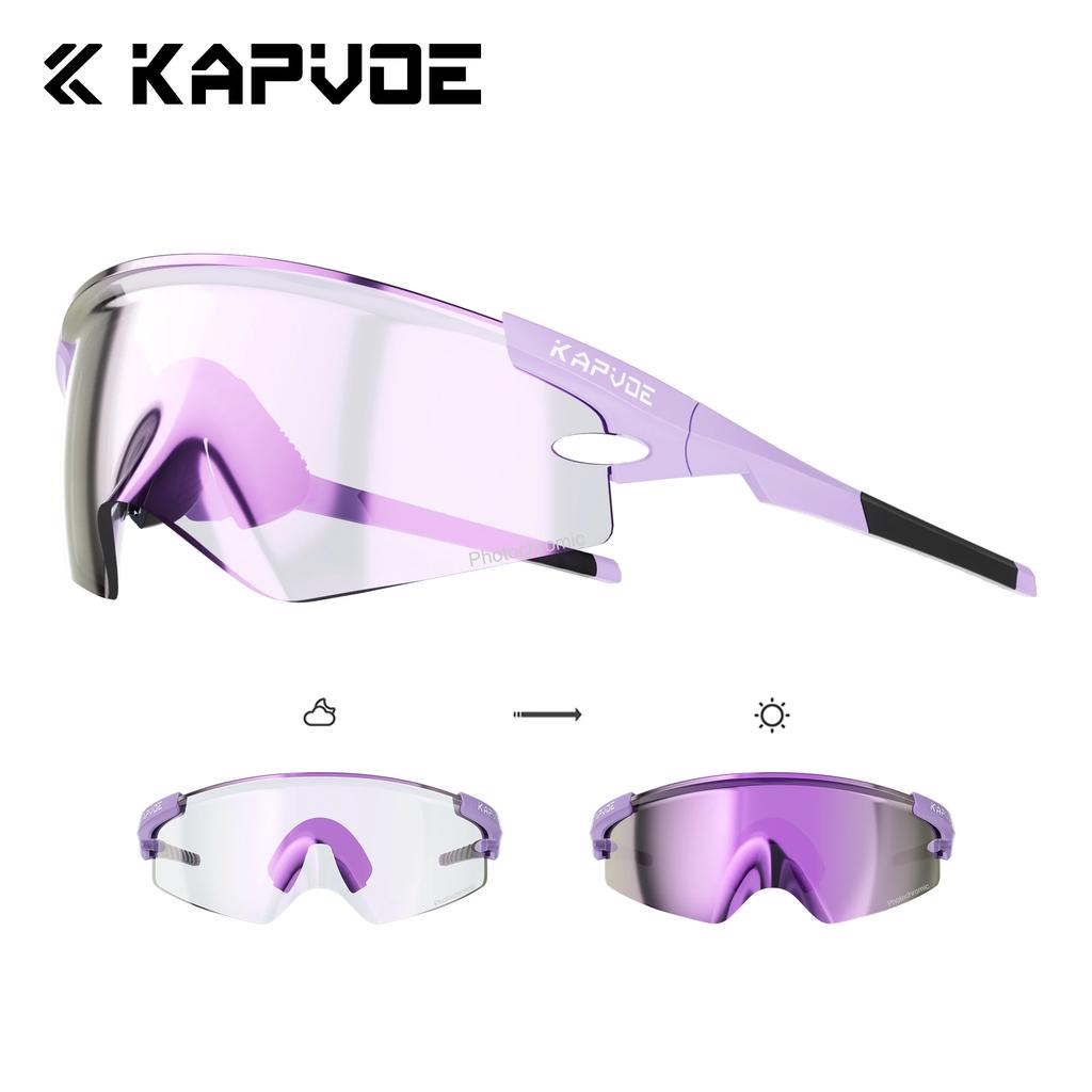 Bike Cycling Glasses UV400 Men Outdoor Sports Pochromic Sunglasses Bicycle MTB Night Riding Camping Running Equipment