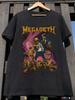 Megadeth Vic Goes To Hell 1991 Unisex Black Cotton T-shirt Size S-5XL