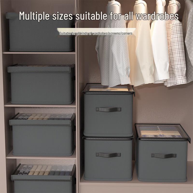 Miling Foldable Drawer Clothes Storage Box