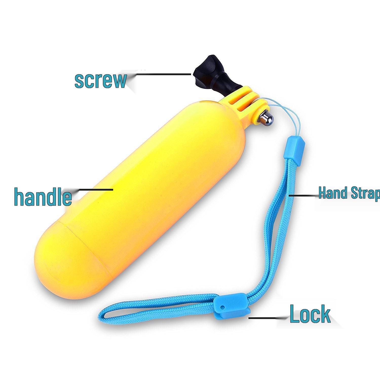 

GoPro Camera Underwater Floating Selfie Stick - Portable Photography Accessory for Diving and Outdoor Activities.