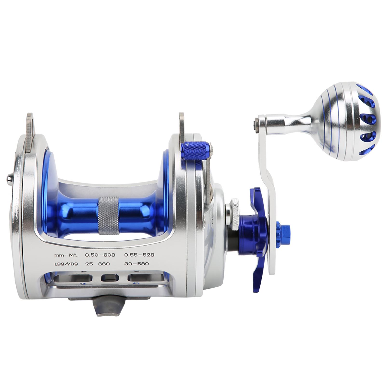 TR10000 Anti Corrosion Wheel Reel Accessory for Sea Fishing 30kg Maximum Braking Force Blue