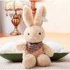 Cute Sweater Rabbit Doll Dress Rabbit Plush Toy Scarf Rabbit Claw Doll Wedding Gift