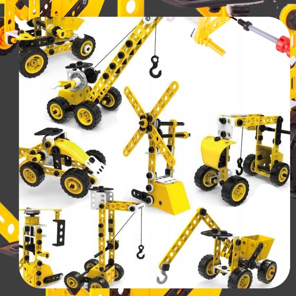 [PACZB][5] Construction Blocks Vehicles Mega Constructor 8in1 U472