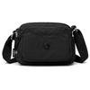 Nylonveske Dame Crossbody Skulderveske Flerlags Stor Kapasitet Vanntett Mammaveske