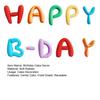 10Pcs/Set Colorful Birthday Happy Letter Decor Soft Rubber Cake Decoration Candy Color Cake Topper Children Party Supplies