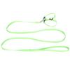 Vogelgeschirr Papageienleine Verstellbar Vögel Nylon Anti-Biss Seil für Outdoor-Training(Grün )