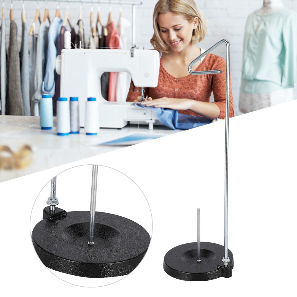 Single Thread Metal Rack Spool Stand with Steady Base Domestic Sewing Machine Accessory