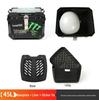 Universal Detachable Motorcycle Tail Box - Large Capacity, Waterproof Rear Trunk for Bikes