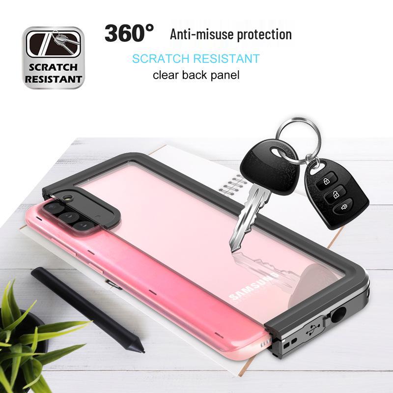 Red Pepper Waterproof Shockproof Case for S20FE & S21FE - Outdoor & Diving Protection