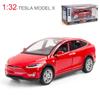 1:32 Scale Model X Alloy Diecast Toy Car, Pull Back Vehicle Door Opening with Sound and Light for Kids Adults Gift Collection