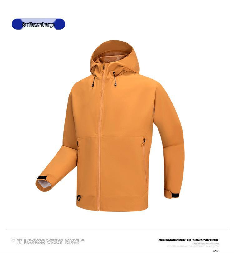 Men's Custom Logo Softshell Jacket - Spring/Autumn Technical Workwear