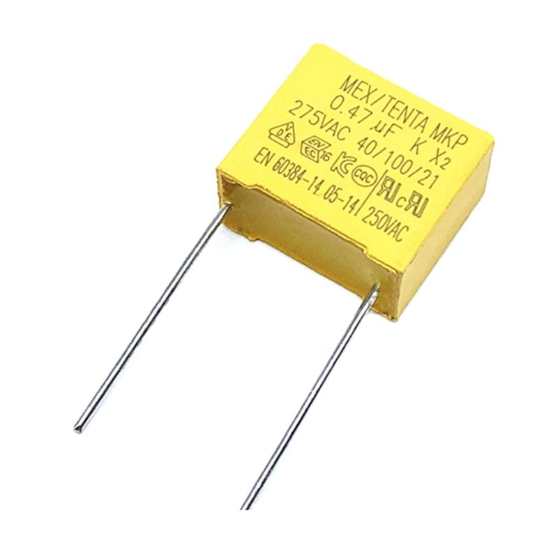 Polypropylene Safety Capacitors Kit 275VAC X2 MKP 0.47UF 0.22UF 0.33UF 0.82 0.68 Anti-electromagnetic Interference 10Pcs