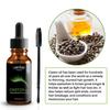10 ml ricinového oleje pro růst vlasů bez alkoholu Efektivní každodenní používání Univerzální silnější obočí Řasy ricinový olej pro ženy