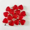 Red Heart Charm Pendants Fashion Small Glass Pendant Jewelry DIY Accessories for DIY Necklace Bracelet Jewelry Crafts