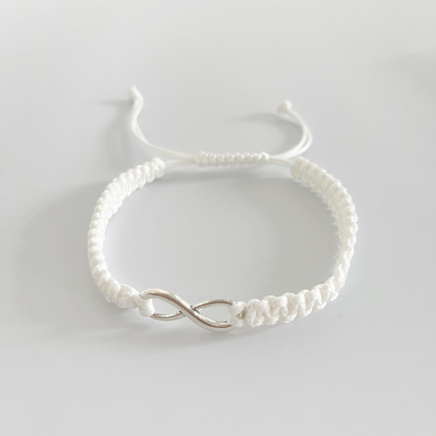 JYL TS Bracelet Heart  Niche Fashion Design Feng Shui Love & Trend T617-white императорский фиолетовый
