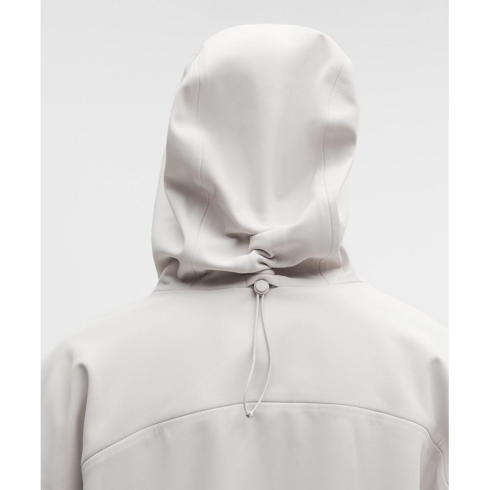 Lululemon Cross Chill Cinch Back Casual Jacket Dove Grey