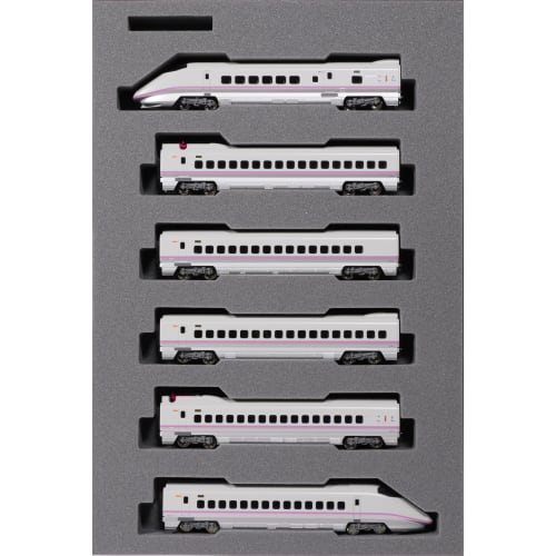 KATO Plastic N Gauge E3 Series Akita Shinkansen "Komachi" 6-Car Set 10-221 Model Train, Red