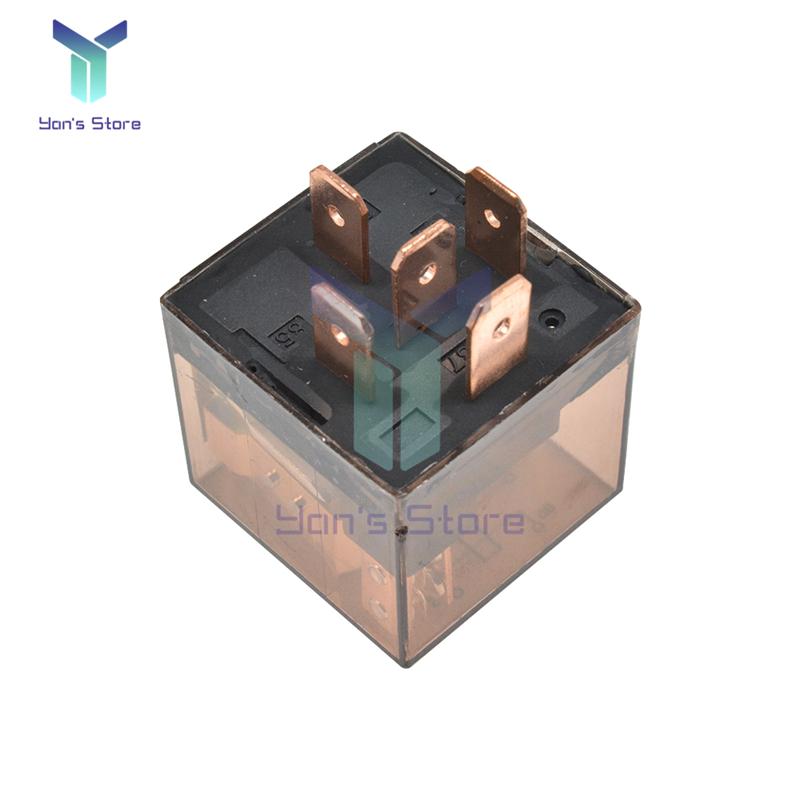 Waterproof Automotive Relay DC 12V 24V 80A 100A 4Pin 5Pin SPDT Switch Car Control Device Car Relays High Capacity Switching Relays 5