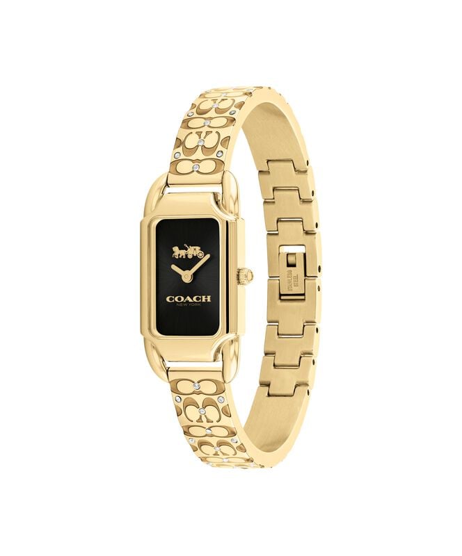 

Женские часы Coach Cadie - Вневременные и эстетичные - Созданы для любого случая - Водонепроницаемые - Подарок для нее чёрный