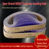Deer Brand BORA7 Ceramic Sanding Belt for Alloy Steel Golf Castings and Hard Metal Polishing