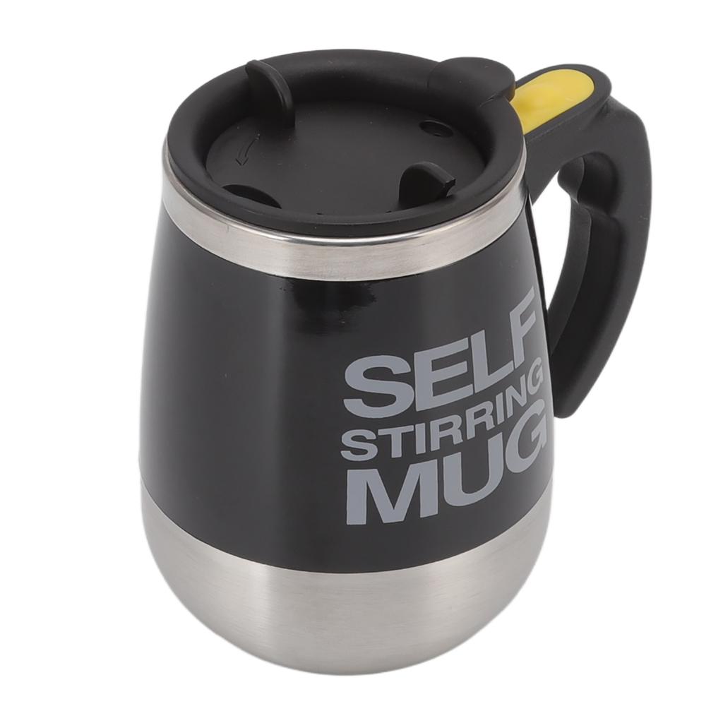 Automatic Stirring Mug 400ml Stainless Steel Liner Battery Powered Electric Mixing Cup for Travel
