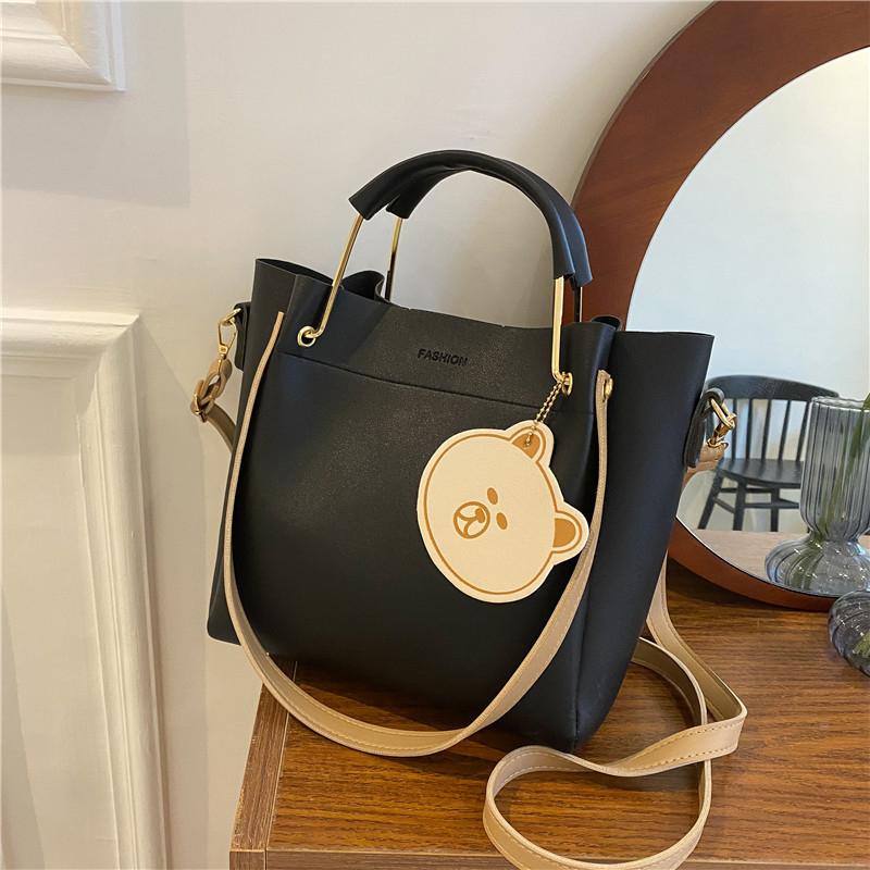 

Женские дизайнерские сумки женские сумки-тоут из искусственной кожи на молнии через плечо чёрный