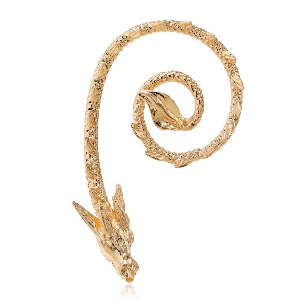 Earring Punk Dinosaur With Alloy Finish For Fashion Accessories