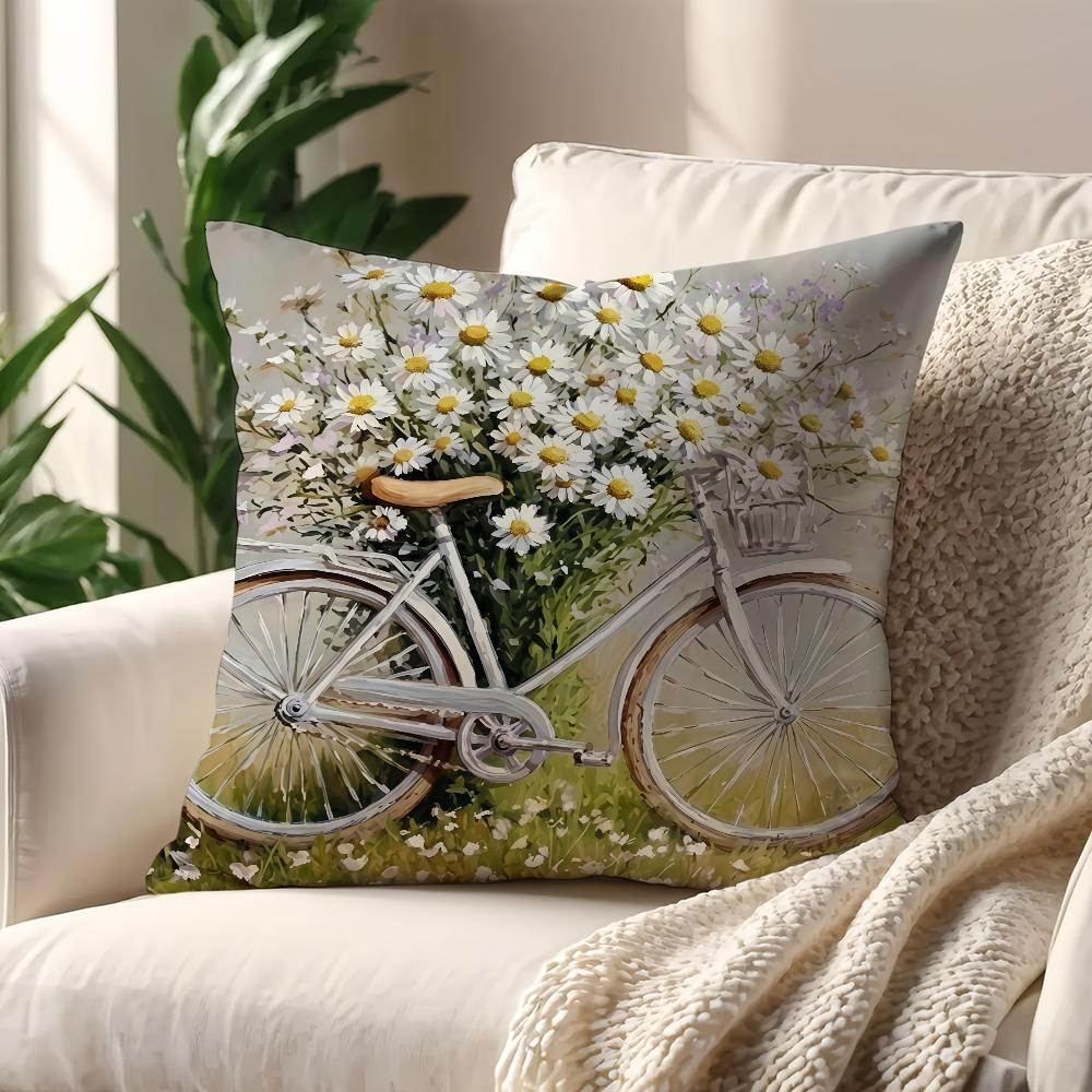 Farmhouse style cushion cover For Pillow Printing Sofa Decoration Home Car Room Coffee Shop Office Nordic Simplicity