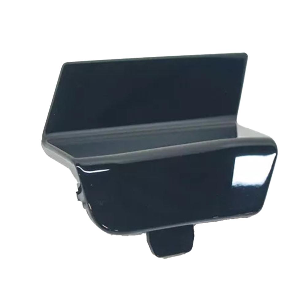 For Tow Hook Cover Front Bumper Cover Car Accessories Front Hook Cover Installation ABS Material Black Color Easy Installation