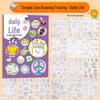 Sailor Moon Retro Cartoon Tracing & Drawing Book
