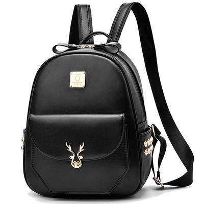 Mochila Feminina Mochila de Viagem para Meninas Couro Popular Bonita Grande Capacidade Bolsa Feminina
