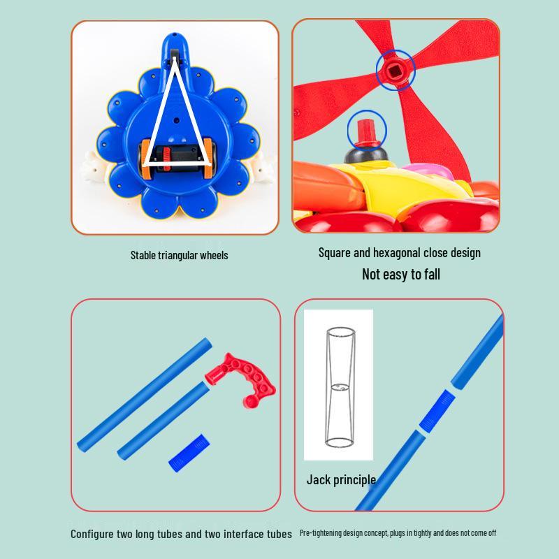 Charming Duck Push-Along Toy for Toddlers