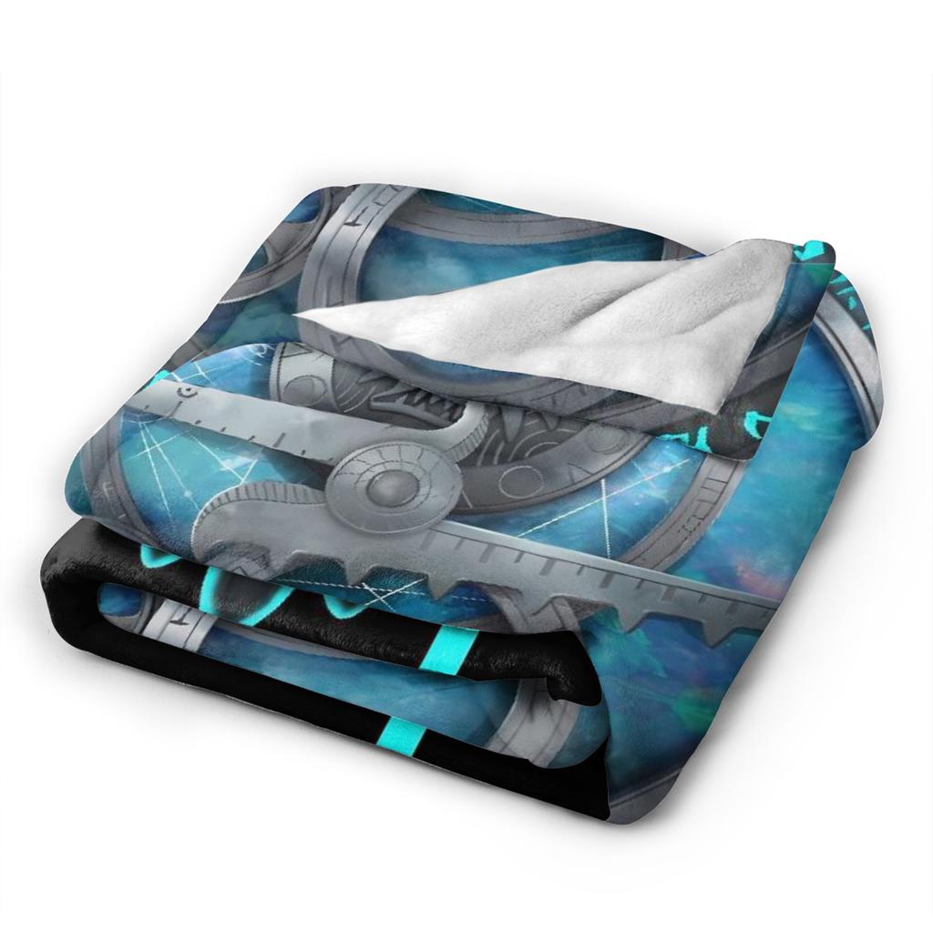 Trollhunters Tales Of Arcadia Blanket Airplane Travel Flannel Throw Blanket For Living Room Super Soft Bedspread Birthday Gift