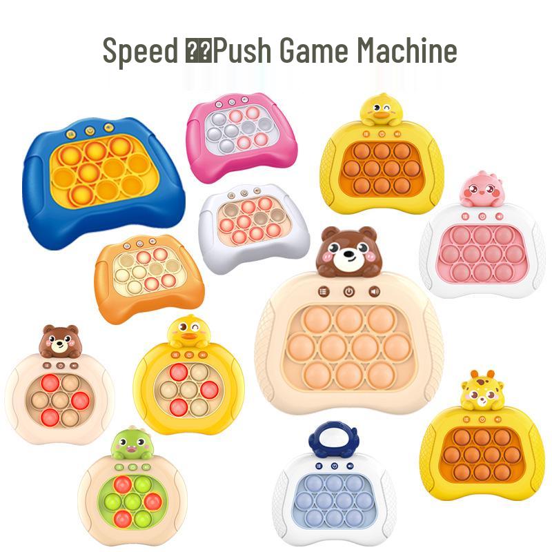 Handheld Whack-a-Mole Game Console: Educational Press & Pop Reaction Training Toy