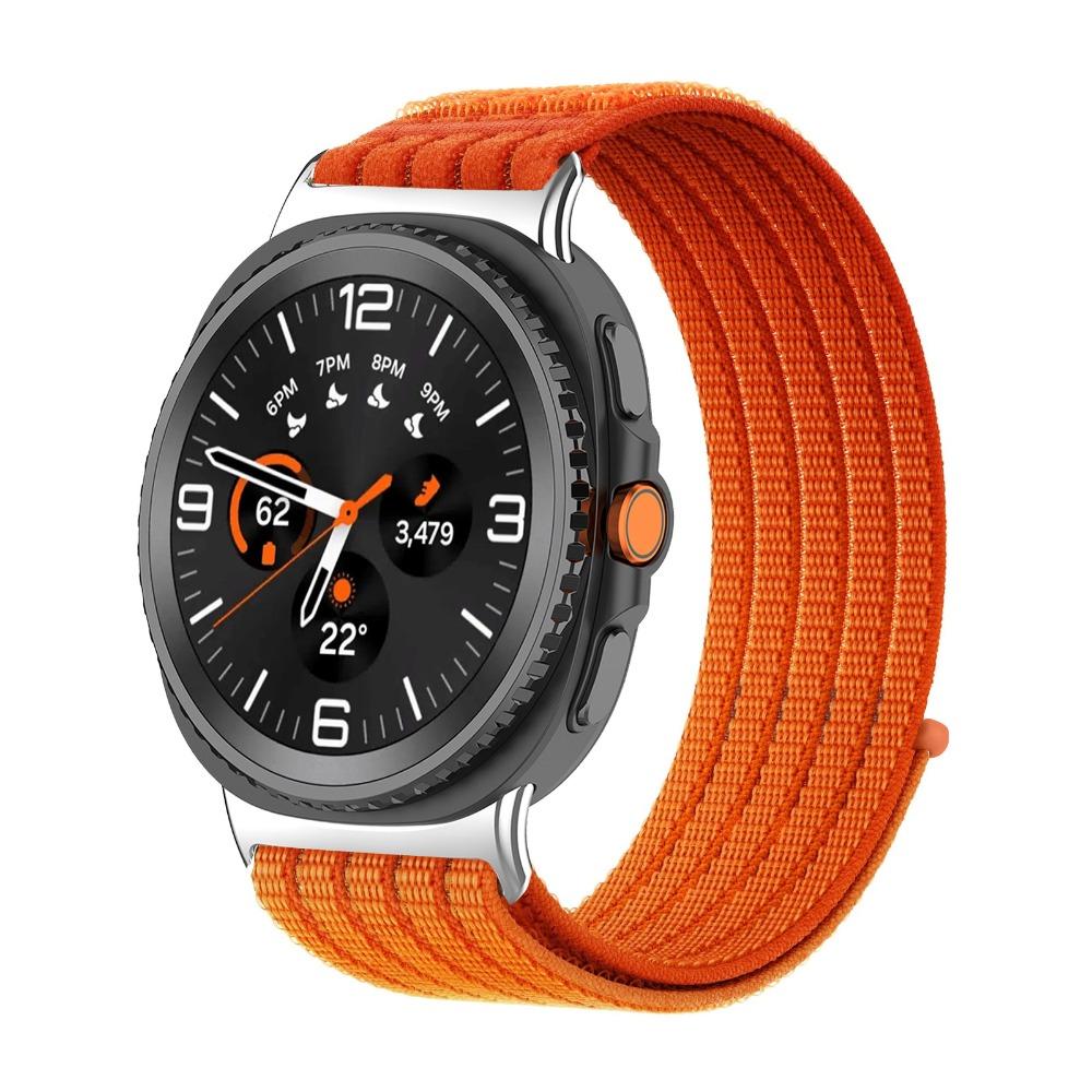 New Nylon Woven Band For Samsung Galaxy Watch 9/8 40mm 44mm Velcro Sport Watch Strap for Samsung Galaxy Watch 8 Classic 46mm Strap