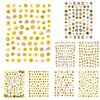 Samolepka na nehty Sunflower Shape 3D Effect Ultra Thin Blossom Floral Nail Art Water Obtisky pro ženy