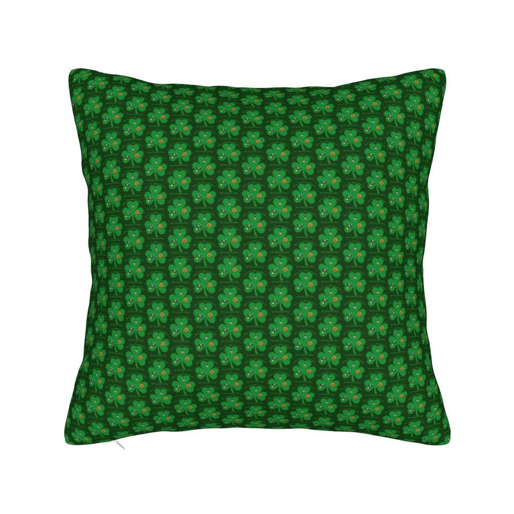 St Patricks Day (4) Pillow Case Comfy Pillow Cover Cute Funny Pillowcases For Living Room Bed Chair