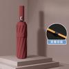 Automatic Parasol Plus Sun Protection Dual-Purpose Umbrella Internet Celebrity Three-Fold 12 Double Keel Anti-Sun Umbrella