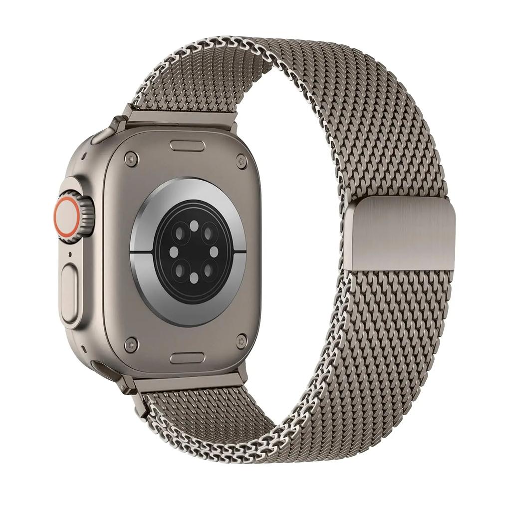Kovový řemínek pro Apple Watch Ultra 3 pásek 49mm 46mm 44mm 45mm 42mm 41mm 40mm 38mm Milánský smyčkový pásek Náramek correas iWatch Řada 11 10 9 8 7 6 5