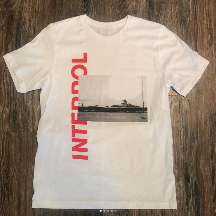 Vintage 2019 Interpol Marauders T-shirt All Size Unisex T-Shirt XXL