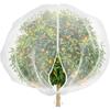 Plant Protection Netting Bag with Zipper and Drawstring Insect Barrier Cover for Fruit Trees and Vegetables 1 8x2 2M Mesh Net for Outdoor Garden Use