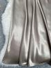 European-South African Satin Fishtail Maxi Skirt – Elegant Resort Style