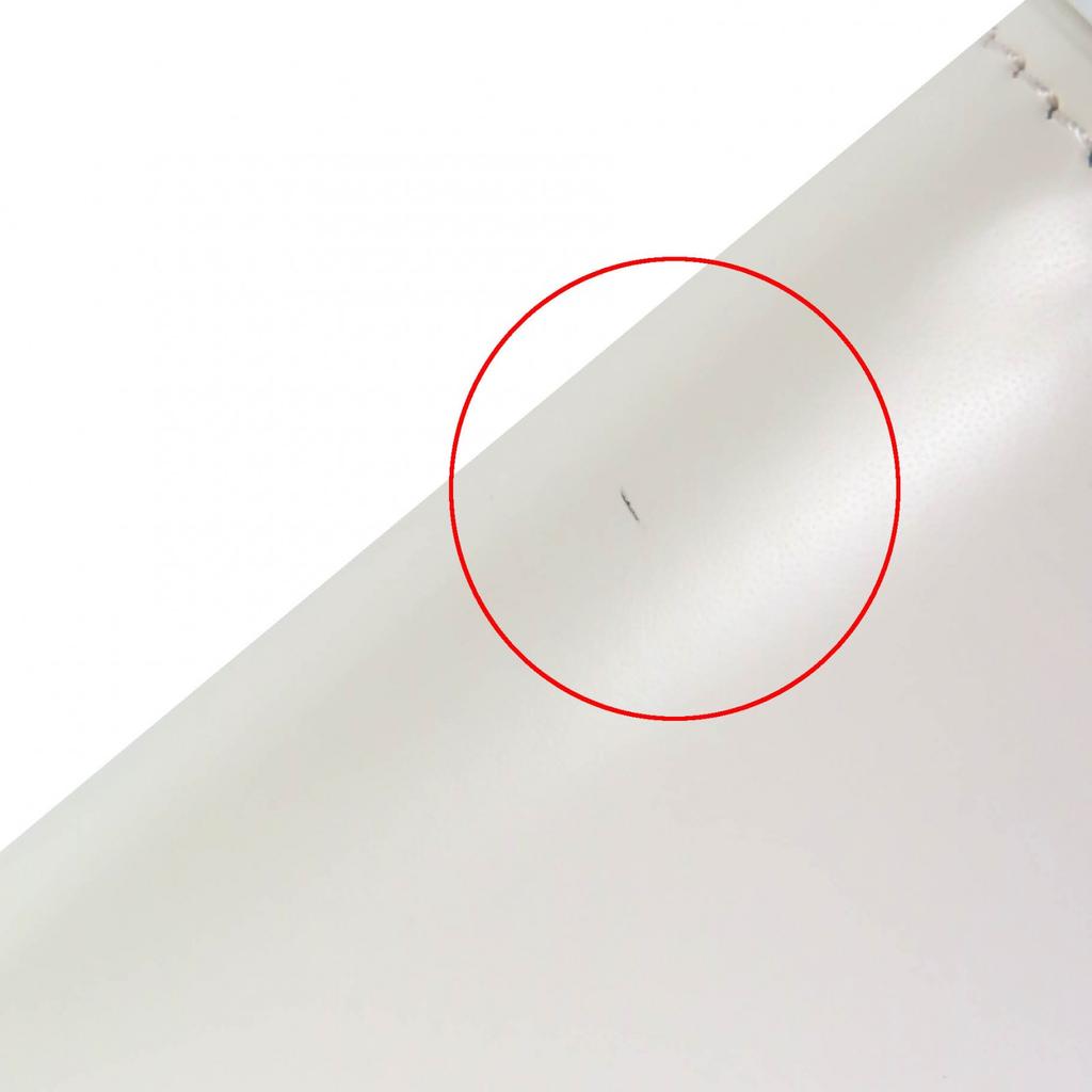 Pristine JIL SANDER Purse Off White Leather Women J09UI0001 Used