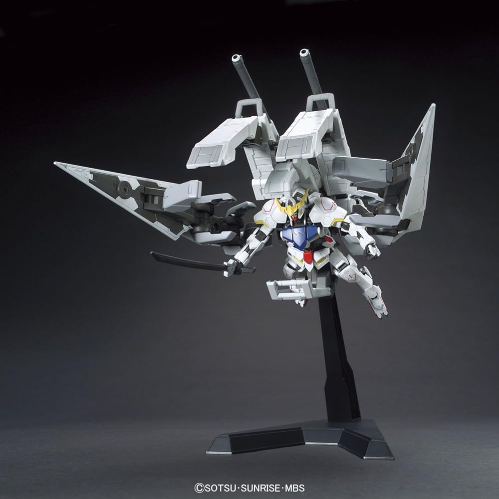 HG Gundam Iron-Blooded Orphans Barbatos & Long-Distance Transport Booster Kit 1/144 Scale Model
